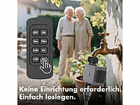 ; Bewässerungscomputer mit Multi-Schlauch-Anschlüssen Bewässerungscomputer mit Multi-Schlauch-Anschlüssen Bewässerungscomputer mit Multi-Schlauch-Anschlüssen 