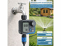 ; Bewässerungscomputer mit Multi-Schlauch-Anschlüssen Bewässerungscomputer mit Multi-Schlauch-Anschlüssen Bewässerungscomputer mit Multi-Schlauch-Anschlüssen 