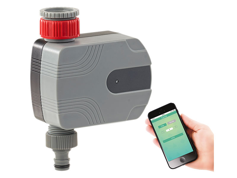 Android iOS Bluetooth Bewässerungscomputer Bewässerungsuhr Bewässerungsautomat 