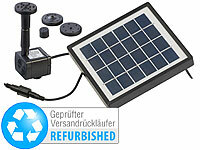 ; Solar-Teichpumpen mit Akku Solar-Teichpumpen mit Akku 