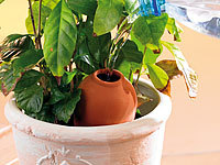 ; Wasserverteiler für Gartenschläuche, Tonspitzen-Wasserspender für Topfpflanzen mit Flaschenaufsatz 