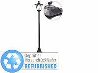 Royal Gardineer Solar-LED-Gartenlaterne, Dämmerungssensor, Versandrückläufer