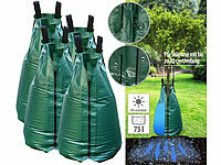 Royal Gardineer 4er-Set XL-Baum-Bewässerungsbeutel, 75 l, UV-resistent, PVC; Wasserspender für Topfpflanzen 