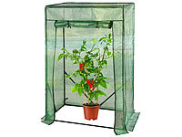 Royal Gardineer Tomaten-Folien-Gewächshaus, aufrollbare Tür, 100 x 50 x 150 cm, grün; Folien-Gewächshäuser mit Etagen 