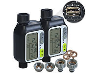 ; Bewässerungscomputer mit Multi-Schlauch-Anschlüssen 