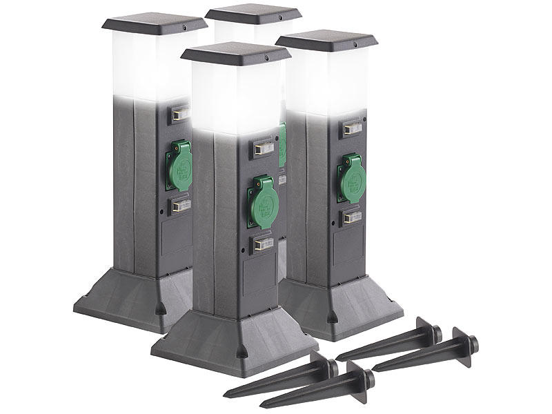 ; Säulen-Gartensteckdosen Säulen-Gartensteckdosen Säulen-Gartensteckdosen Säulen-Gartensteckdosen 